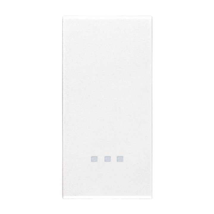 Tecla 1 módulo para apagador smart IoT para EVO y EXÉ EIKON opción acabado Negro Mate - Blanco Mate - Metal Mate de Vimar