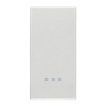 Tecla 1 módulo para apagador smart IoT para EVO y EXÉ EIKON opción acabado Negro Mate - Blanco Mate - Metal Mate de Vimar