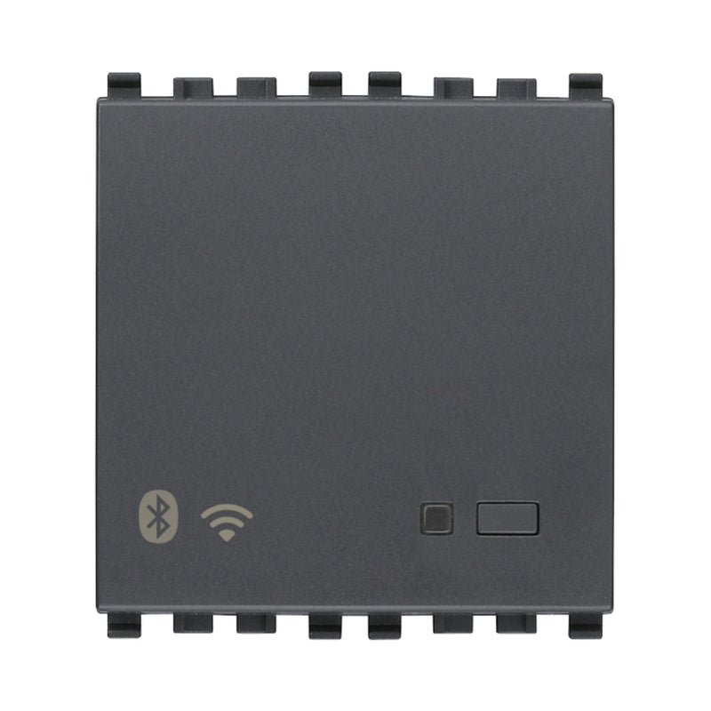 Gateway smart IoT 2 módulos opción Negro Mate - Blanco Mate - Metal Mate para EVO y EXÉ EIKON de Vimar