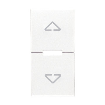 Tecla 1 módulo para persianas smart IoT para EVO y EXÉ EIKON opción acabado Negro Mate - Blanco Mate - Metal Mate de Vimar