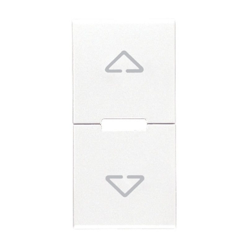 Tecla 1 módulo para persianas smart IoT para EVO y EXÉ EIKON opción acabado Negro Mate - Blanco Mate - Metal Mate de Vimar