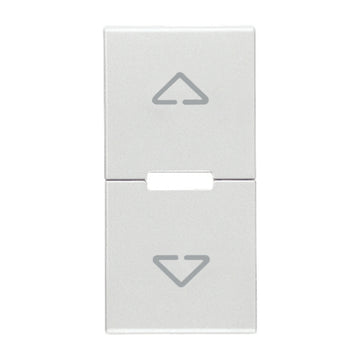 Tecla 1 módulo para persianas smart IoT para EVO y EXÉ EIKON opción acabado Negro Mate - Blanco Mate - Metal Mate de Vimar