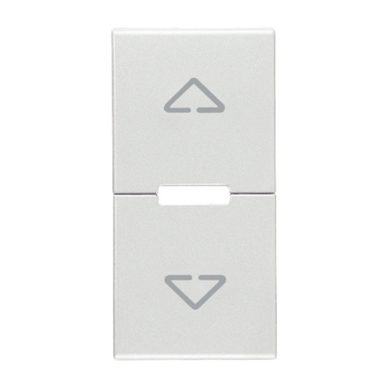 Tecla 1 módulo para persianas smart IoT para EVO y EXÉ EIKON opción acabado Negro Mate - Blanco Mate - Metal Mate de Vimar