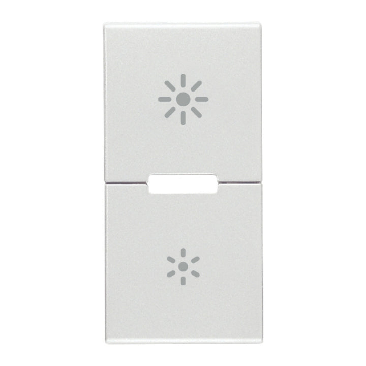 Tecla 1 módulo para dimmer smart IoT para EVO y EXÉ EIKON opción acabado Negro Mate - Blanco Mate - Metal Mate de Vimar