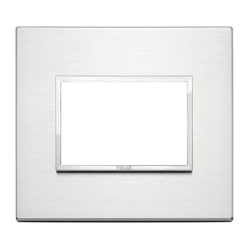 Placa Aluminio Brillante - Primari (Aluminio Anodizado) - línea EVO EIKON de Vimar