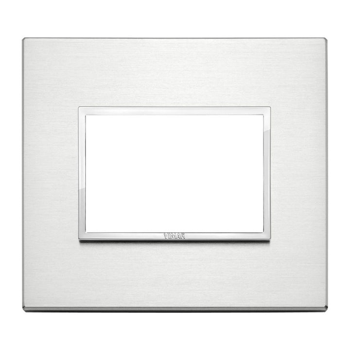 Placa Aluminio Brillante - Primari (Aluminio Anodizado) - línea EVO EIKON de Vimar
