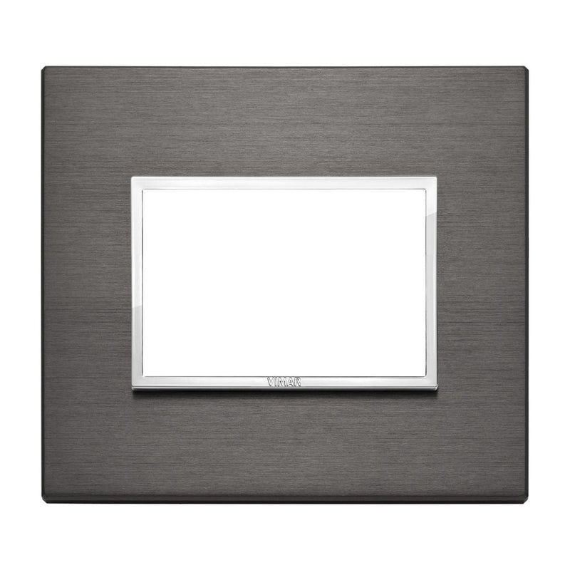 Placa Gris Lava - Primari (Aluminio Anodizado) - línea EVO EIKON de Vimar