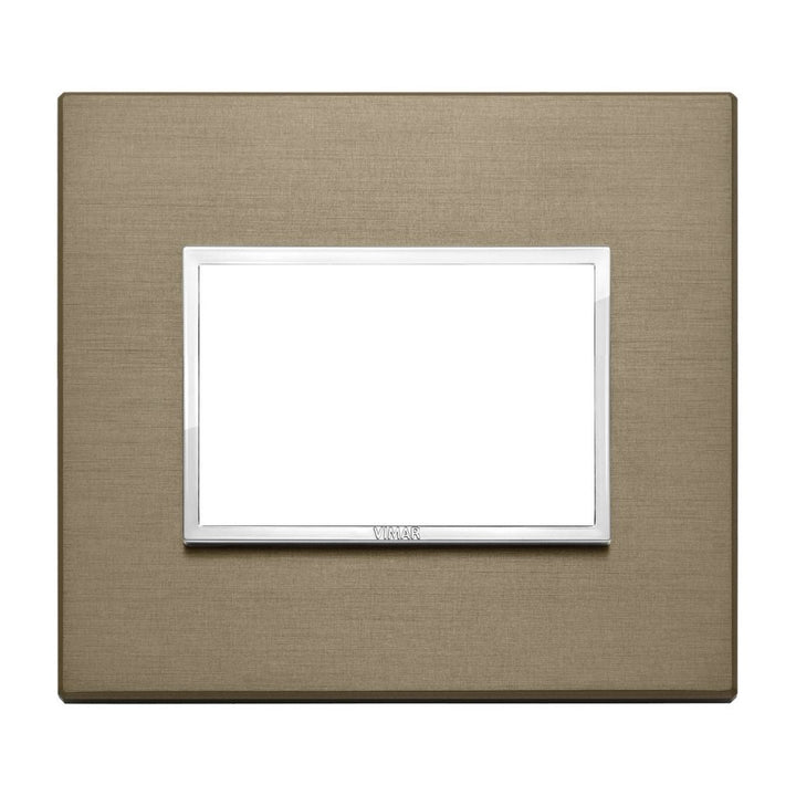 Placa Bronce Oscuro - Primari (Aluminio Anodizado) - línea EVO EIKON de Vimar