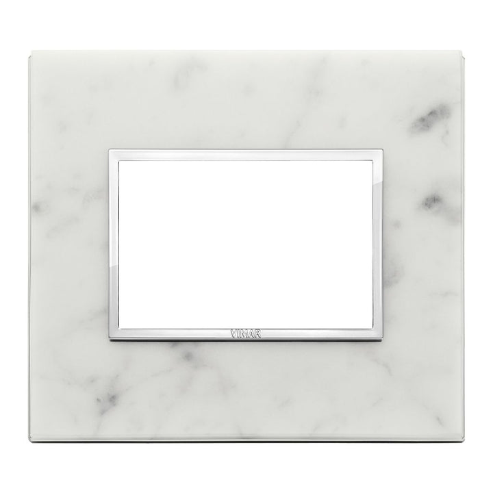 Placa Piedra Carrara - Scolpiti (Piedra Tallada) - línea EVO EIKON de Vimar