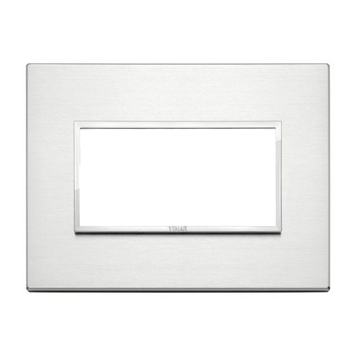 Placa Aluminio Brillante - Primari (Aluminio Anodizado) - línea EVO EIKON de Vimar