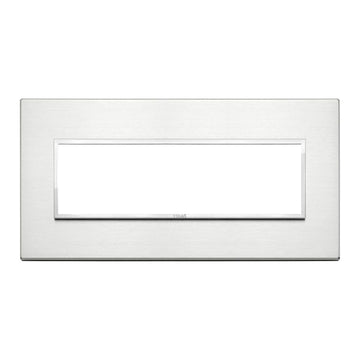 Placa Aluminio Brillante - Primari (Aluminio Anodizado) - línea EVO EIKON de Vimar