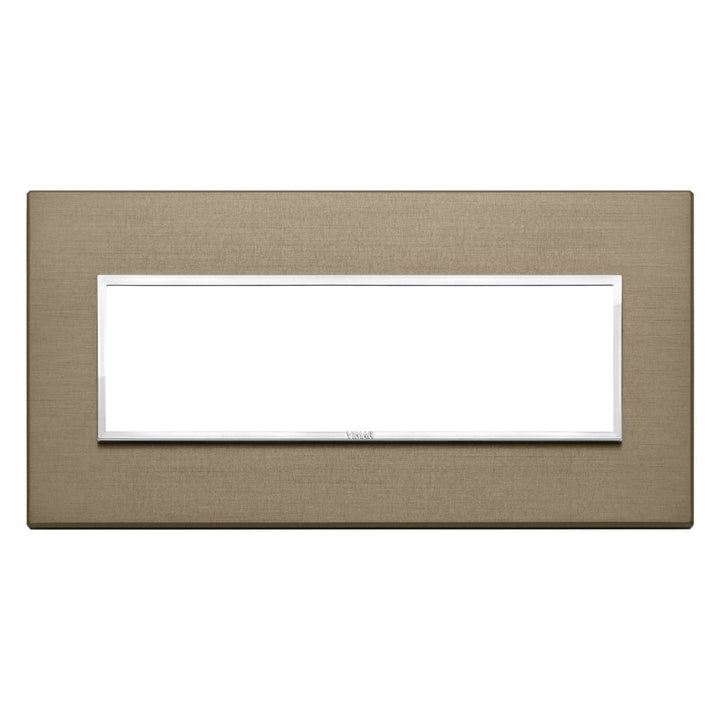 Placa Bronce Oscuro - Primari (Aluminio Anodizado) - línea EVO EIKON de Vimar