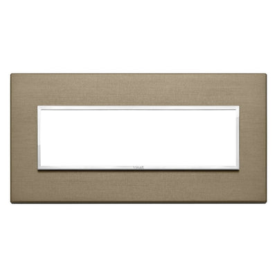 Placa Bronce Oscuro - Primari (Aluminio Anodizado) - línea EVO EIKON de Vimar