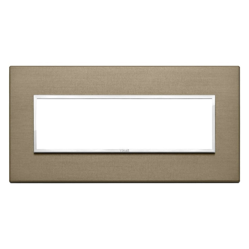 Placa Bronce Oscuro - Primari (Aluminio Anodizado) - línea EVO EIKON de Vimar