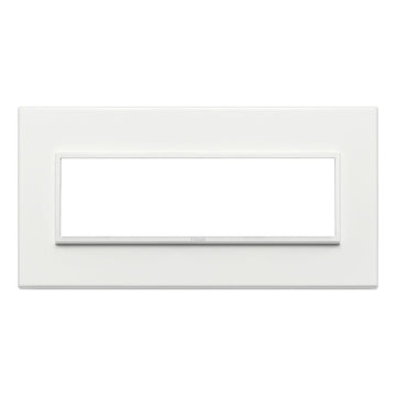 Placa Blanco Total - Essenziali (Aluminio y Cristales Totales) - línea EVO EIKON de Vimar