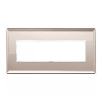 Placa Espejo Bronce - Essenziali (Aluminio y Cristales Totales) - línea EVO EIKON de Vimar