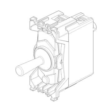 Pulsador Vintage Oro - 1P 10A para línea Vintage de Vimar