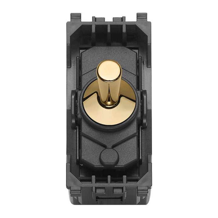 Pulsador Vintage Oro - 1P 10A para línea Vintage de Vimar