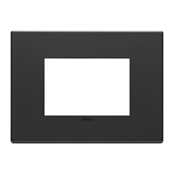 Placa Gris Antracita - Metales Total Look - línea EXÉ EIKON de Vimar