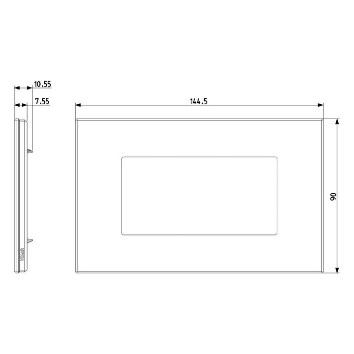 Placa Blanco Calacatta - Gres Efecto Mármol - línea EXÉ EIKON de Vimar