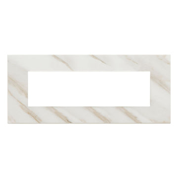 Placa Blanco Calacatta - Gres Efecto Mármol - línea EXÉ EIKON de Vimar