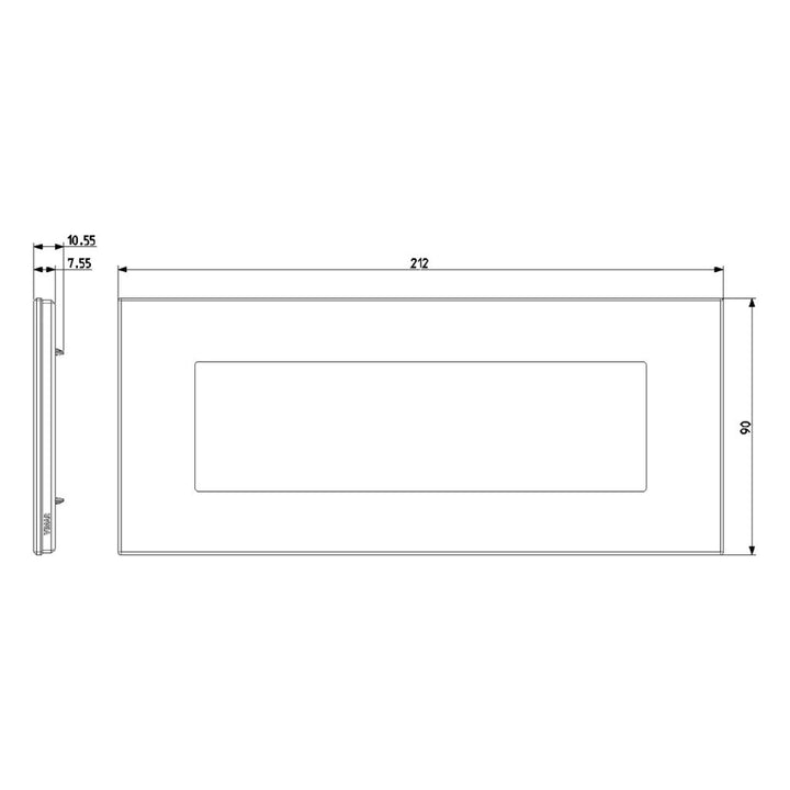 Placa Blanco Calacatta - Gres Efecto Mármol - línea EXÉ EIKON de Vimar