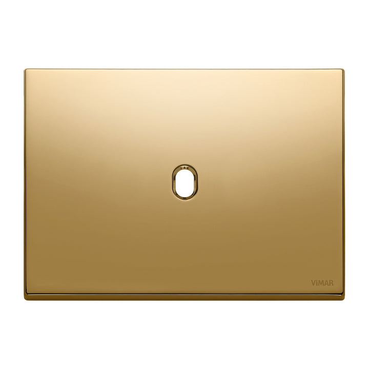 Placa Vintage Oro para uno / dos / tres / cuatro apagadores de Vimar
