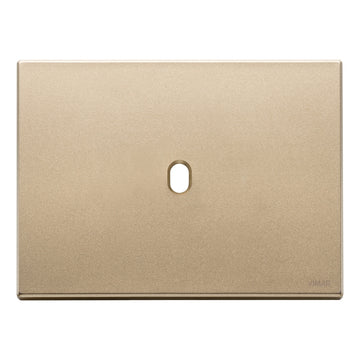 Placa Vintage Oro Satinado para uno / dos / tres / cuatro apagadores de Vimar