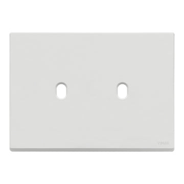 Placa Vintage Blanco Mate para uno / dos / tres / cuatro apagadores de Vimar