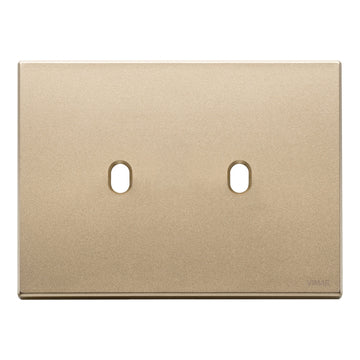 Placa Vintage Oro Satinado para uno / dos / tres / cuatro apagadores de Vimar