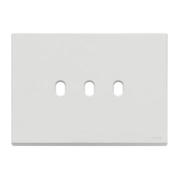 Placa Vintage Blanco Mate para uno / dos / tres / cuatro apagadores de Vimar