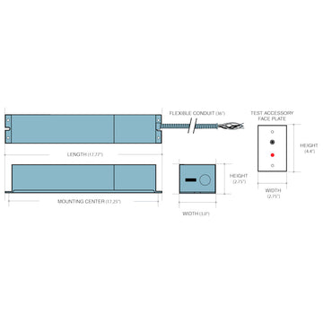 Micro Inversor 25W respaldo no menos de 90min 120V o 277V IIS 25 I de Iota