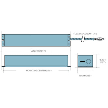 Micro Inversor 35W respaldo no menos de 90min 120V o 277V IIS 35 I de Iota
