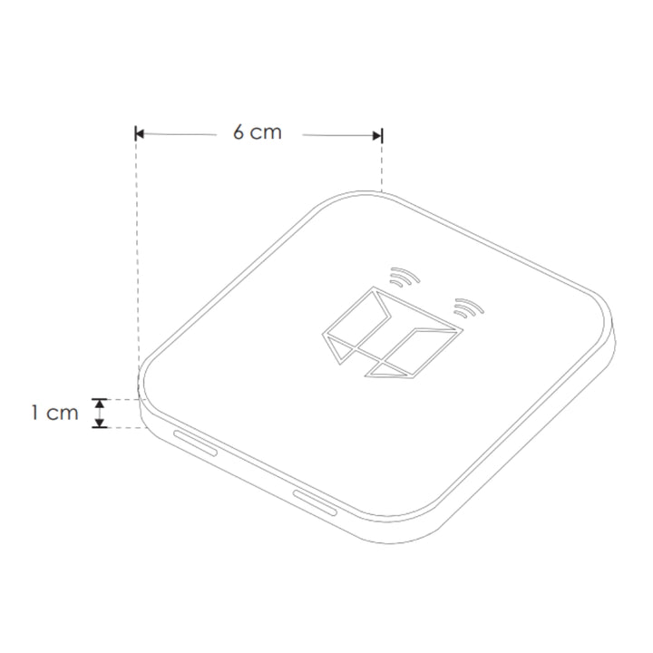 Sensor de puerta para fuente de poder de la serie CPGAB (requiere receptor modelo ILUSWRCVGAB, se vende por separado), incluye cable USB para carga y soporte magnético de iLumileds