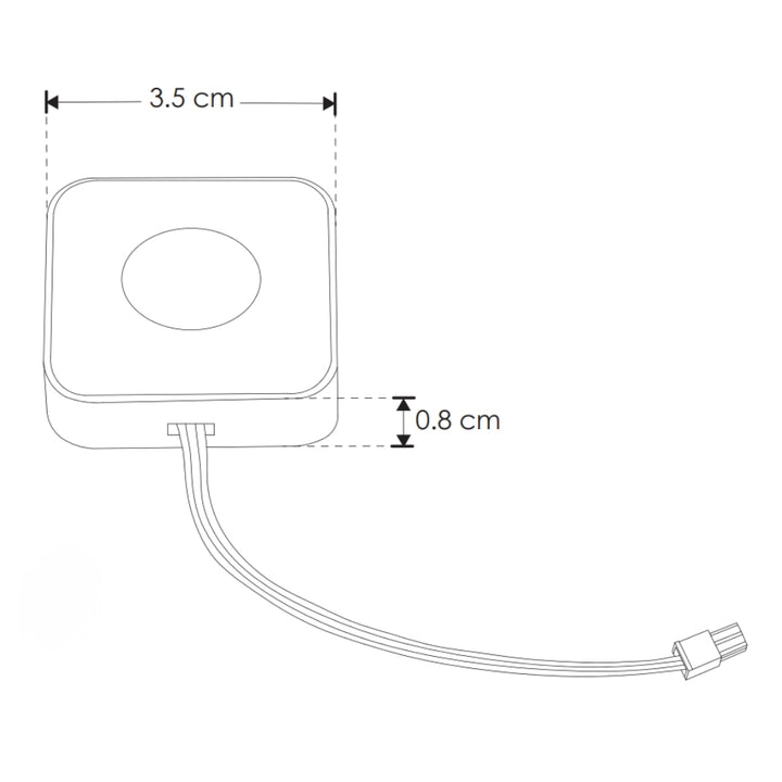Receptor inalámbrico para fuente de poder de la serie CPGAB, hasta 10m de alcance (sin obstáculos) de iLumileds