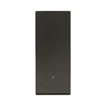 Interruptor alineado 1P 10AX acabado Blanco - Cáñamo - Negro para LINEA de Vimar