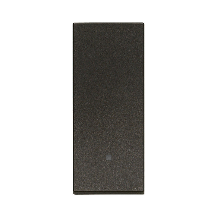 Interruptor alineado 1P 10AX acabado Blanco - Cáñamo - Negro para LINEA de Vimar