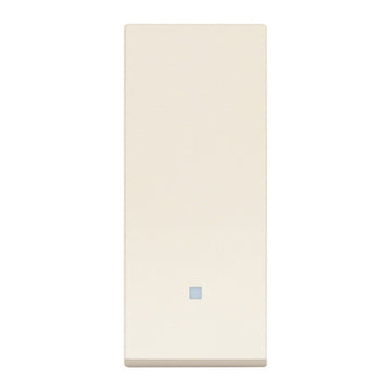 Conmutador (escalera) alineado 1P 10AX acabado Blanco - Cáñamo - Negro para LINEA de Vimar