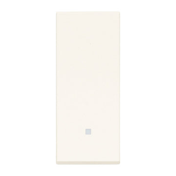 Pulsador 1P NO alineado 1P 10AX acabado Blanco - Cáñamo - Negro para LINEA de Vimar