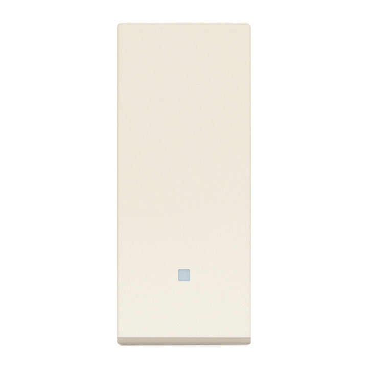 Pulsador 1P NO alineado 1P 10AX acabado Blanco - Cáñamo - Negro para LINEA de Vimar