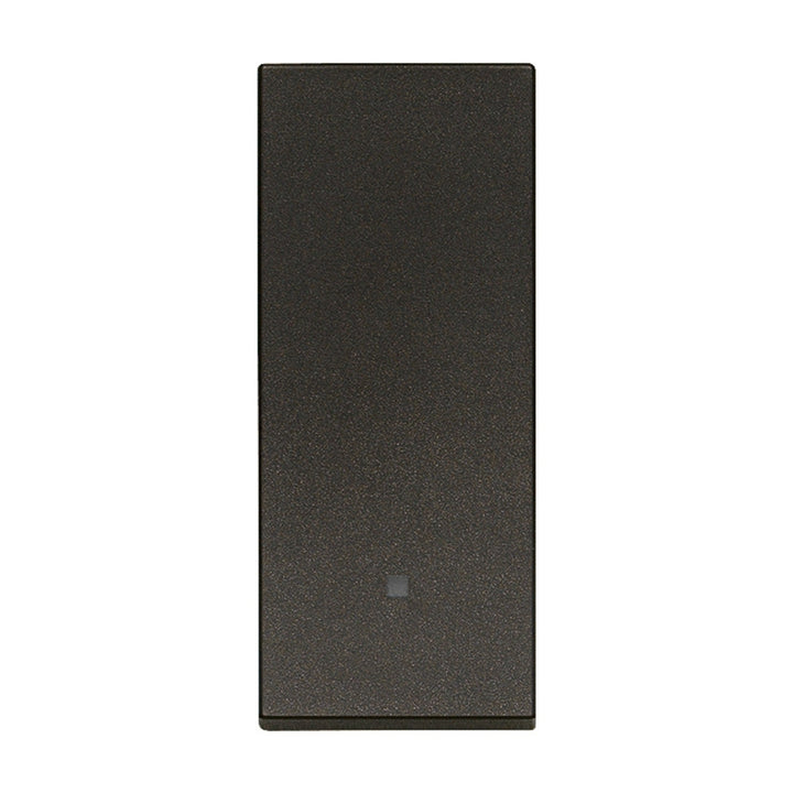 Pulsador 1P NO alineado 1P 10AX acabado Blanco - Cáñamo - Negro para LINEA de Vimar