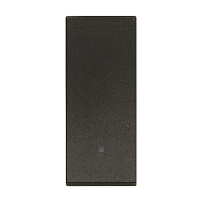 Pulsador 1P NO alineado 1P 10AX acabado Blanco - Cáñamo - Negro para LINEA de Vimar