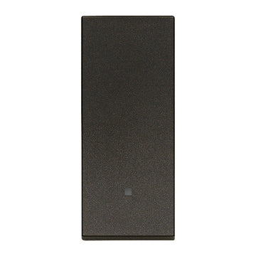Interruptor cruzado (apagador cuatro vías) alineado 1P 10AX acabado Blanco - Cáñamo - Negro para LINEA de Vimar