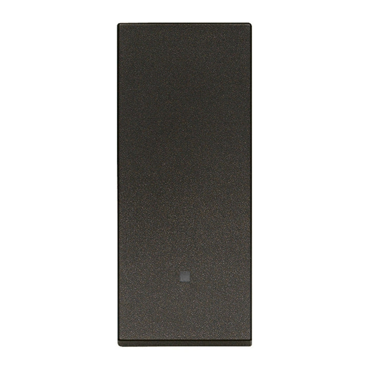Interruptor cruzado (apagador cuatro vías) alineado 1P 10AX acabado Blanco - Cáñamo - Negro para LINEA de Vimar