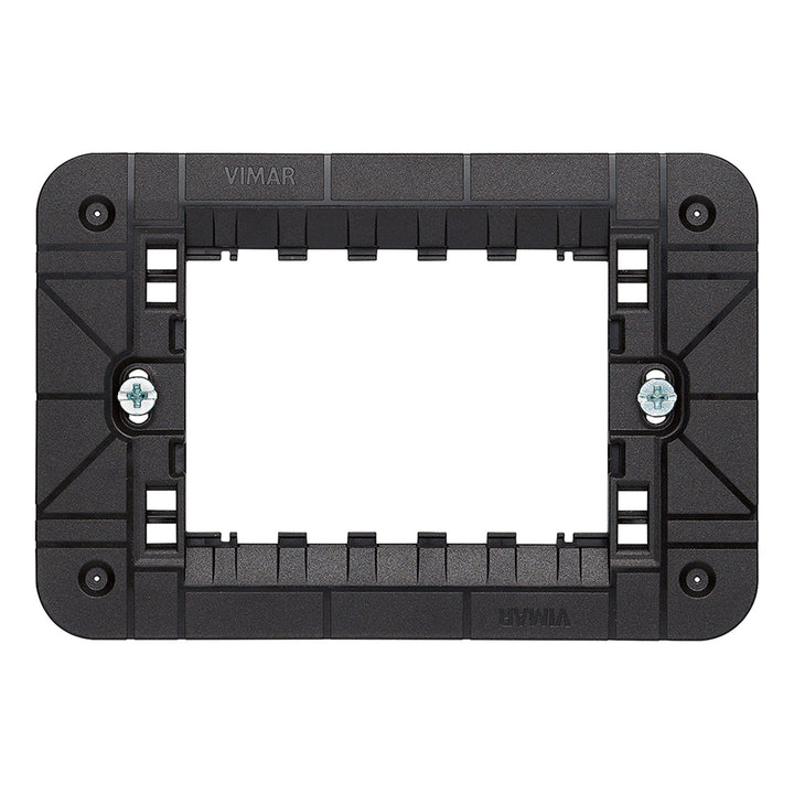 Soporte 3 módulos para placa LINEA, incluye tornillos de Vimar