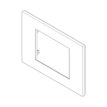 Placa Arcilla (Tecno polímero Satinado) serie LINEA de Vimar