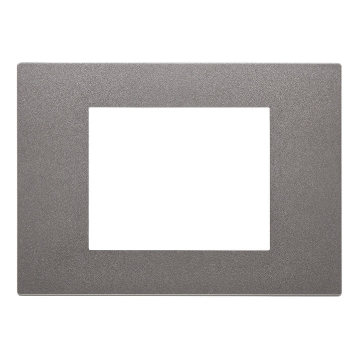 Placa Metal (Tecno polímero Satinado) serie LINEA de Vimar