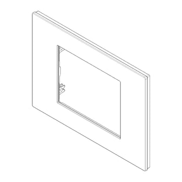 Placa Blanco (Tecno Reflex) serie LINEA de Vimar