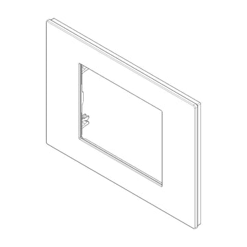 Placa Cáñamo (Tecno Reflex) serie LINEA de Vimar