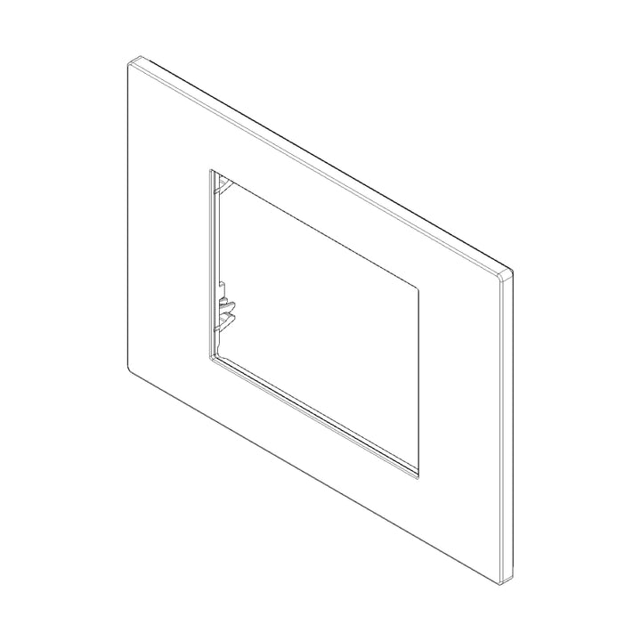 Placa Bronce Metal serie LINEA de Vimar